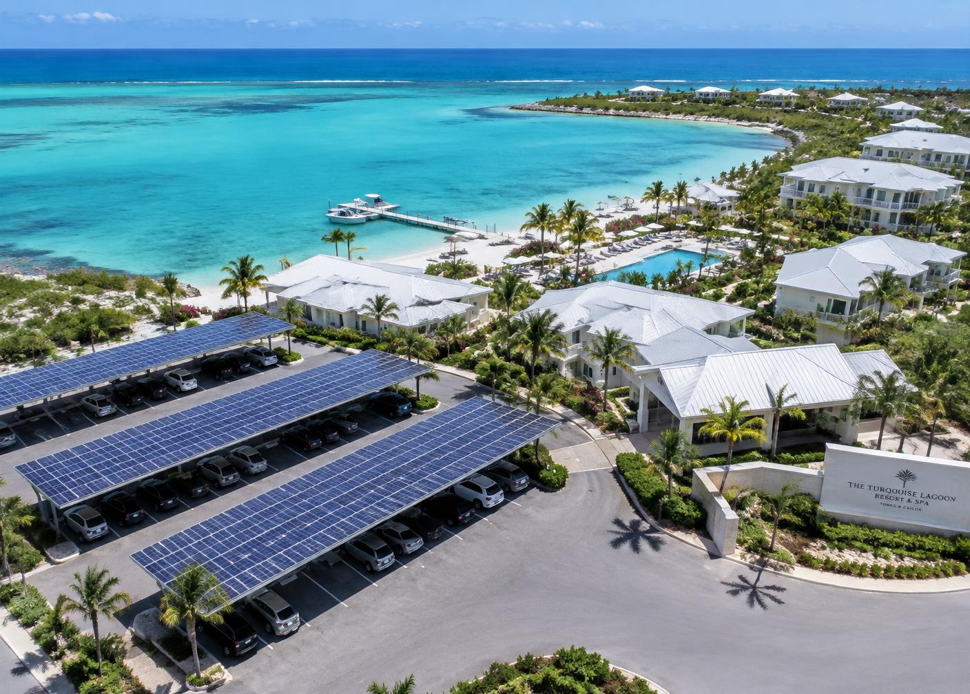 Grace Bay Resort Carports
